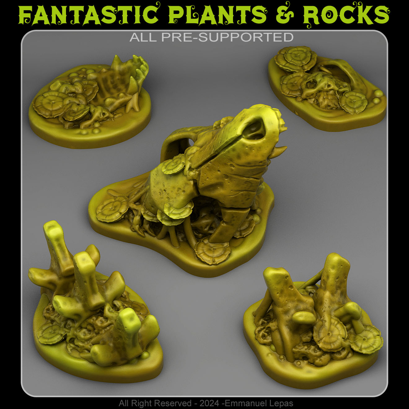 SWAMP MONSTER BONES